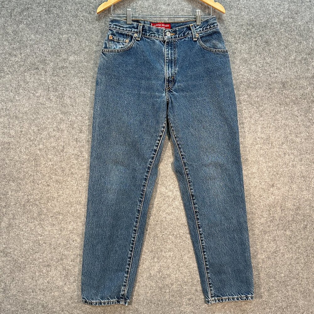 Vintage Levis 550 Jeans Womens 12 Mis M Relaxed Fit Tapered Leg Blue Medium Wash